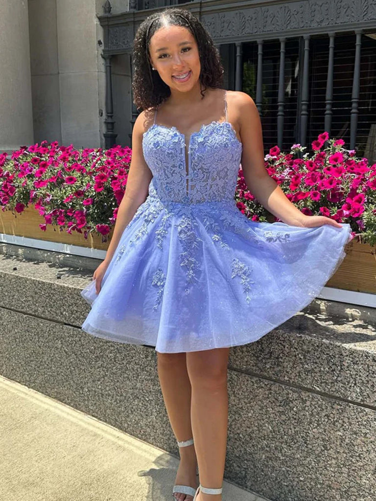 V Neck Open Back Blue Lace Prom Dresses, V Neck Backless Blue Lace For morievent V Neck Open Back Blue Lace Prom Dresses, V Neck Backless Blue Lace For morievent