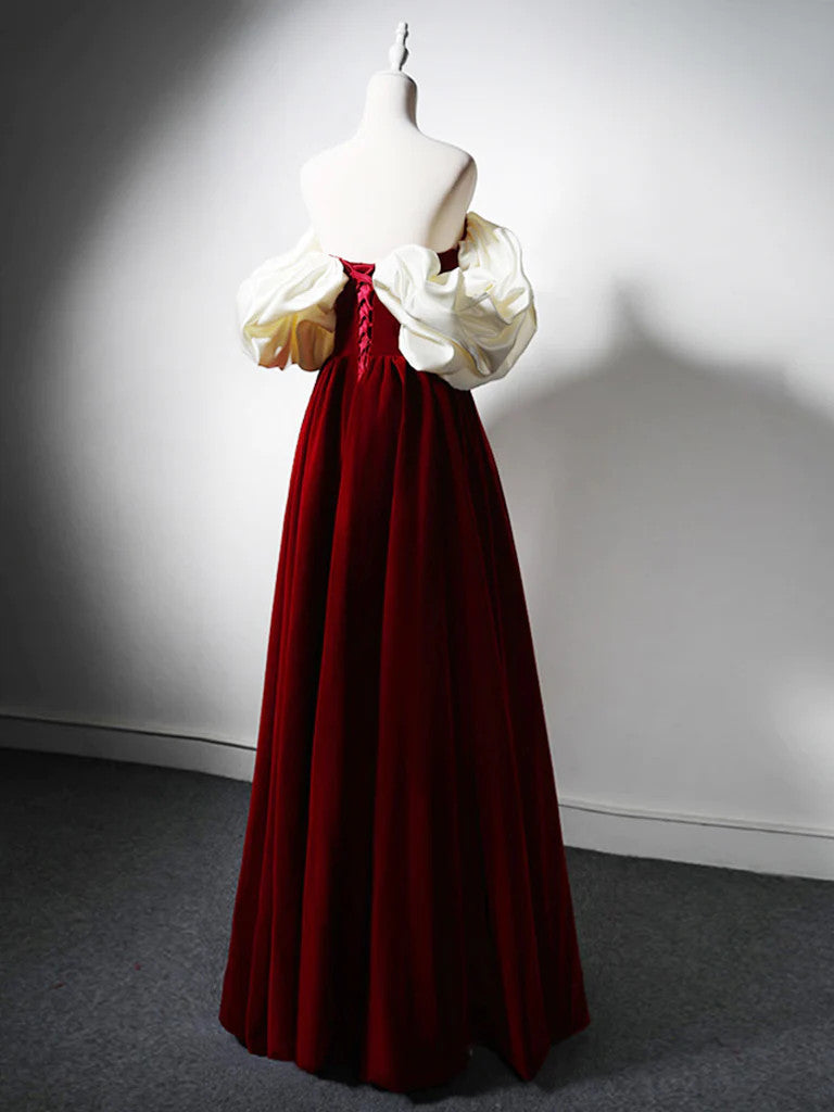 burgundy peasant dress Lucky Brand Peasant Dress Women M Burgundy Embroidered Drawstring Waist Q58