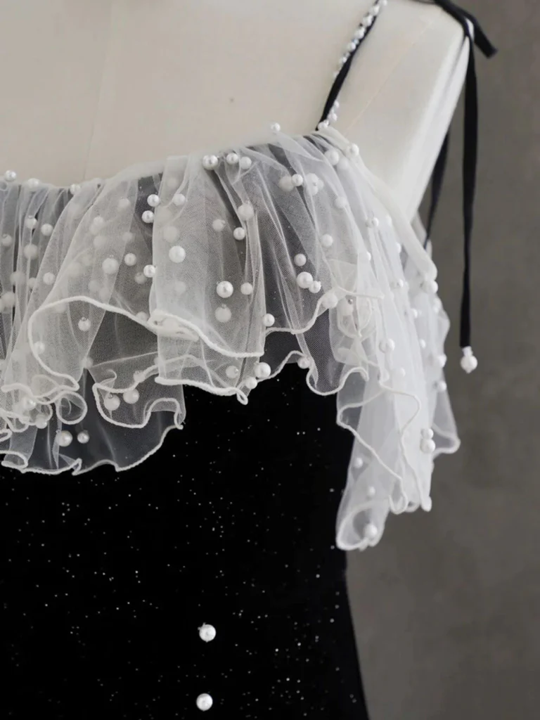Black Mermaid Short Prom Dresses, Short Black Mermaid Graduation Forma morievent Black Mermaid Short Prom Dresses, Short Black Mermaid Graduation Forma morievent