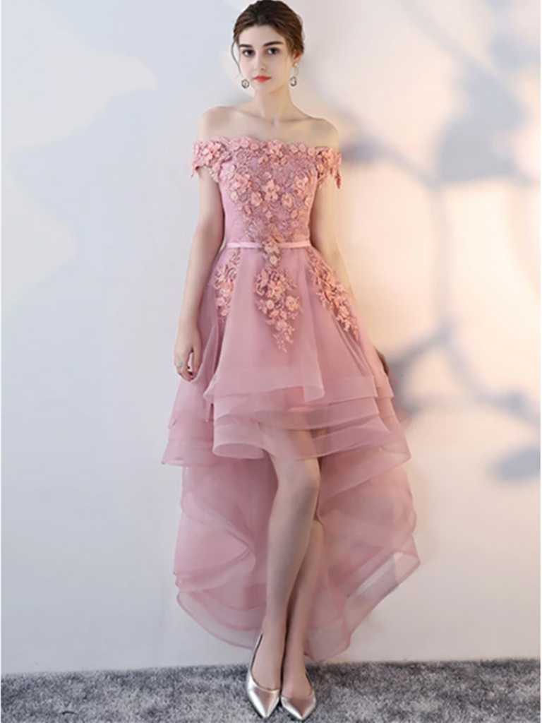 Cute high top low dresses