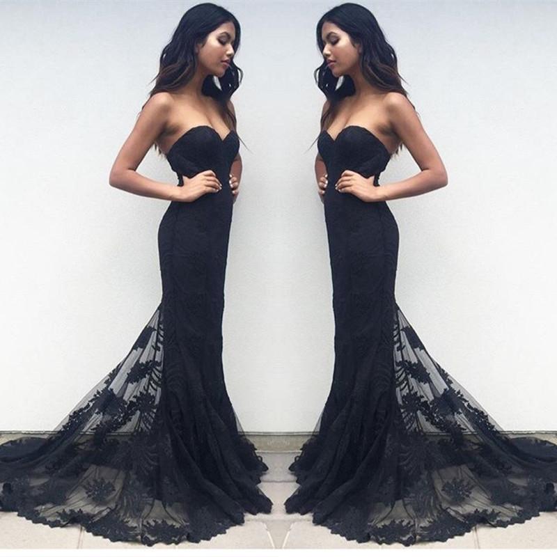 black lace maid of honor dresses black lace maid of honor dresses Cicinia Sequin Shiny Black Bridesmaid Dresses Long Lace Tulle A-