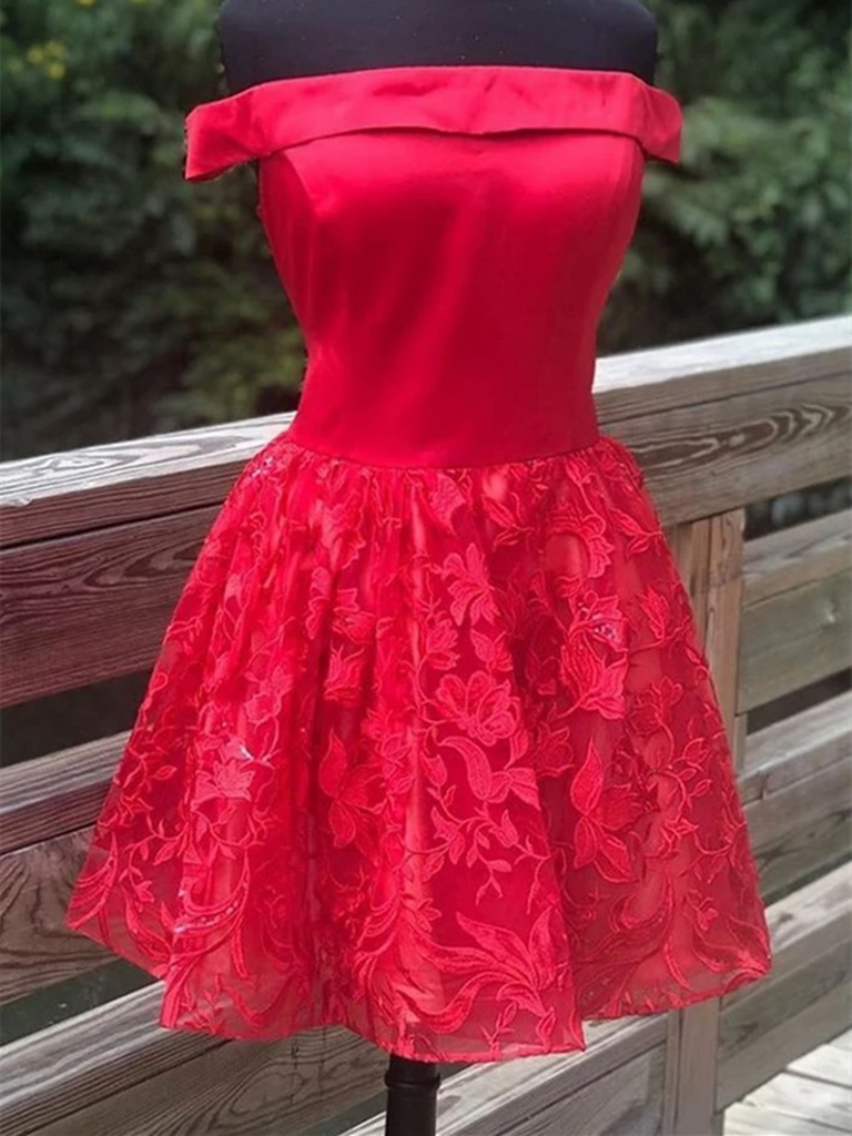 Red homecoming top dresses windsor