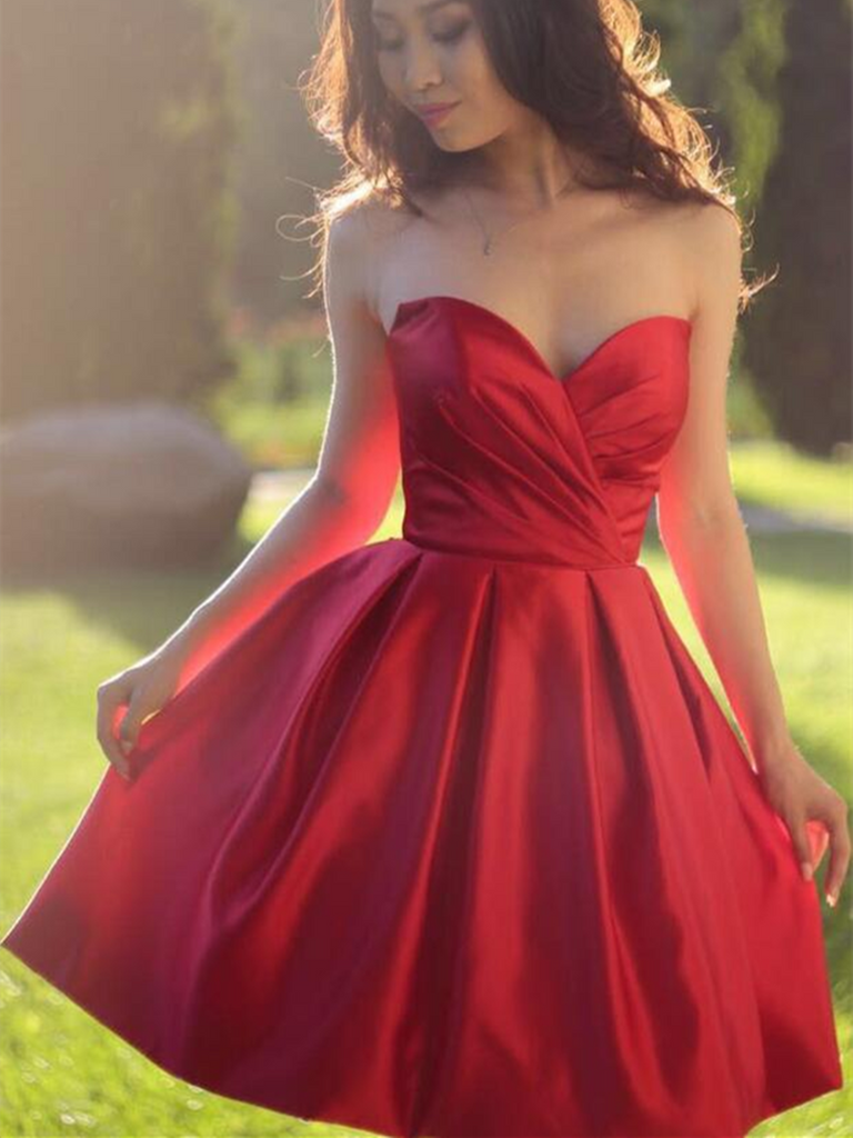 Classy red dress on sale