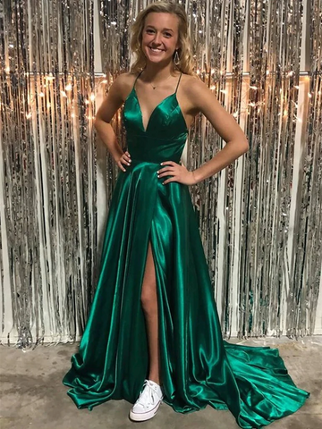 Backless Prom Dresses – Tagged green prom dresses – morievent