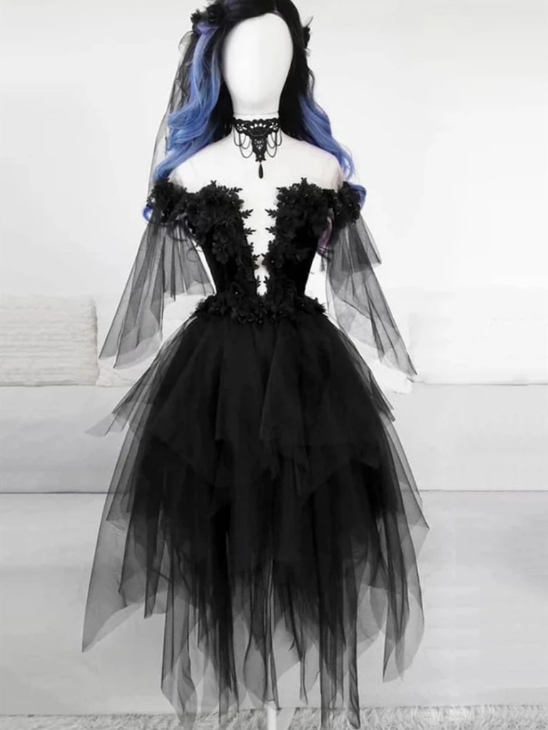 Cute short black homecoming dresses sales