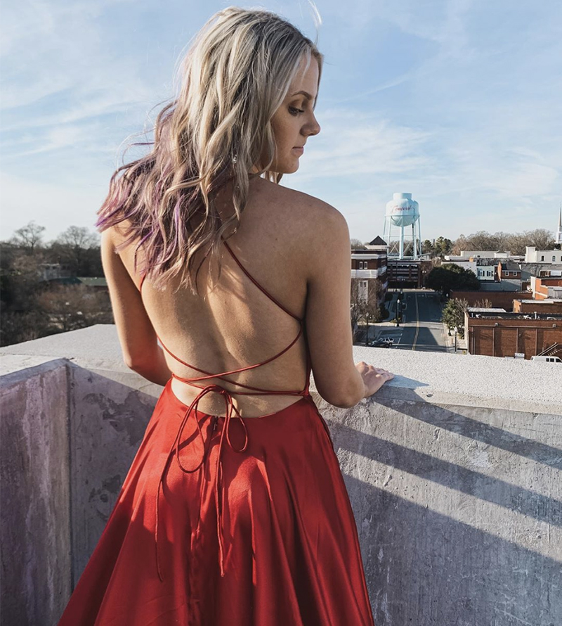 A Line V Neck Red Satin Backless Long Prom Dresses, Long Satin Open Ba morievent A Line V Neck Red Satin Backless Long Prom Dresses, Long Satin Open Ba morievent