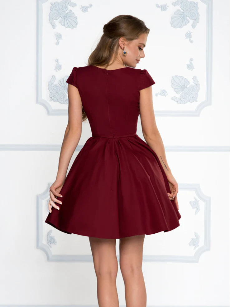 burgundy short prom dresses Burgundy Lace Off Shoulder Short Prom Dress, Lace Burgundy Homecoming Dresses US 8 / Burgundy