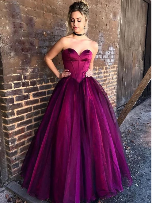 Custom Made Sweetheart Neck Purple/Red Prom Dresses, Sweetheart Neck P morievent Custom Made Sweetheart Neck Purple/Red Prom Dresses, Sweetheart Neck P morievent