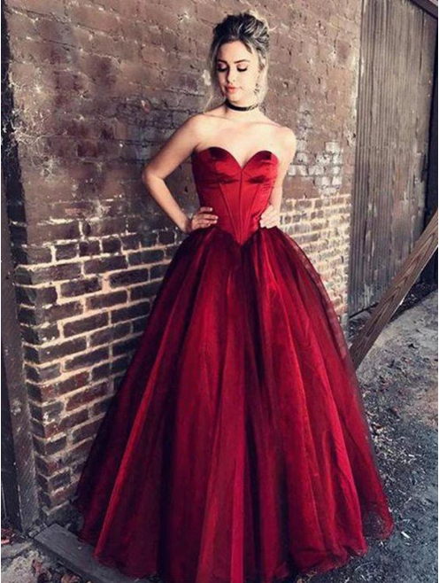 Custom Made Sweetheart Neck Purple/Red Prom Dresses, Sweetheart Neck P morievent Custom Made Sweetheart Neck Purple/Red Prom Dresses, Sweetheart Neck P morievent