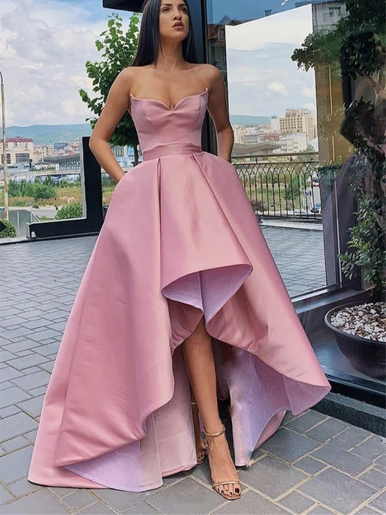High low dresses formal deals