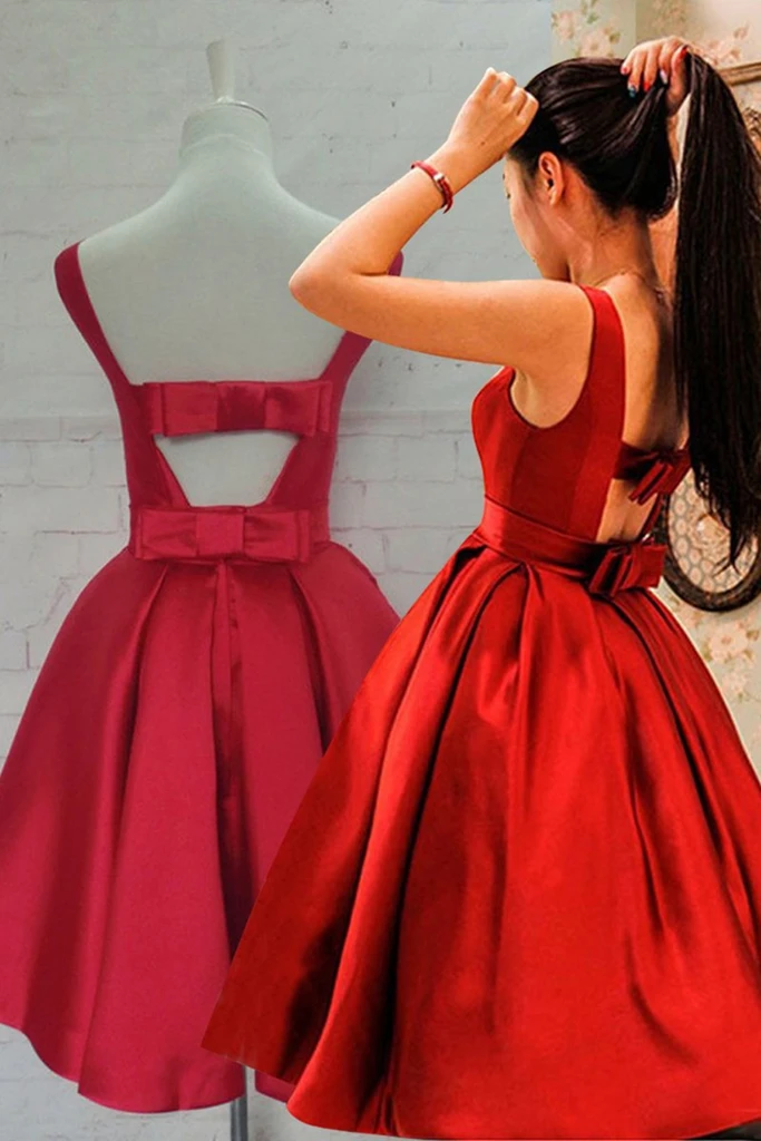 Luxury Claret Red Modest Prom Dress 22101BR - Neva-style.com