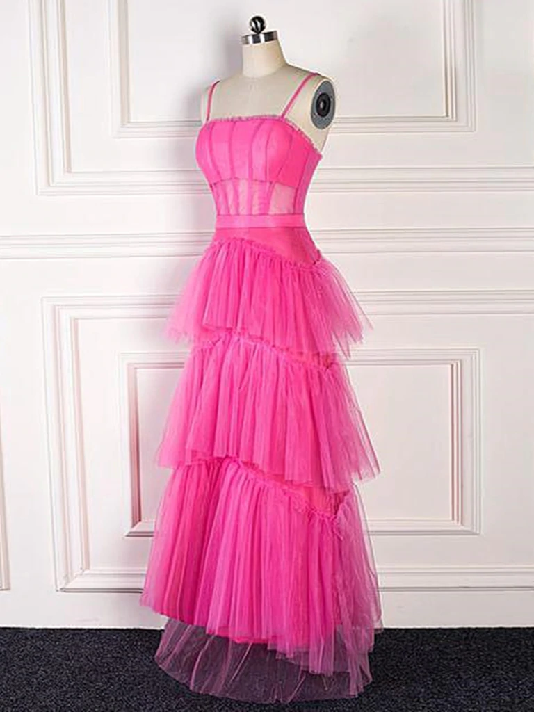 Hot Pink High Low Prom Dresses, Hot Pink High Low Formal Graduation Dr morievent Hot Pink High Low Prom Dresses, Hot Pink High Low Formal Graduation Dr morievent