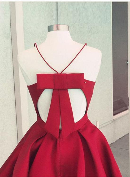 A Line V Neck Short Blue/Burgundy Prom Dress, Mini Graduation Dress, H morievent A Line V Neck Short Blue/Burgundy Prom Dress, Mini Graduation Dress, H morievent