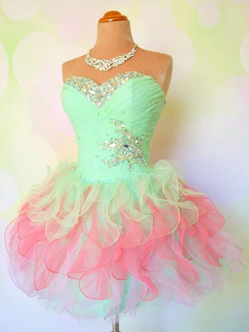 Custom Made Short Prom Dresses, Short Formal Dresses, Homecoming Dresses, Graduation Dresses