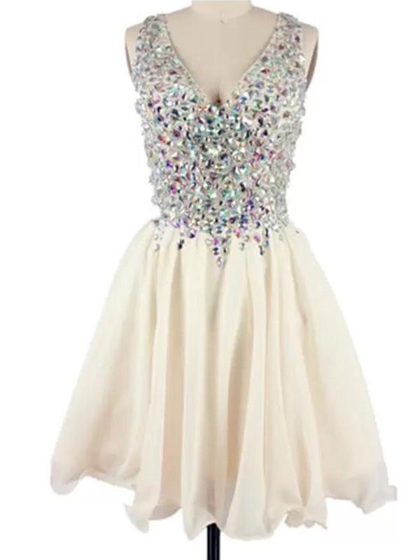 Custom Made A Line Ivory Short Prom Dresses, Short Homecoming Dresses, morievent Custom Made A Line Ivory Short Prom Dresses, Short Homecoming Dresses, morievent